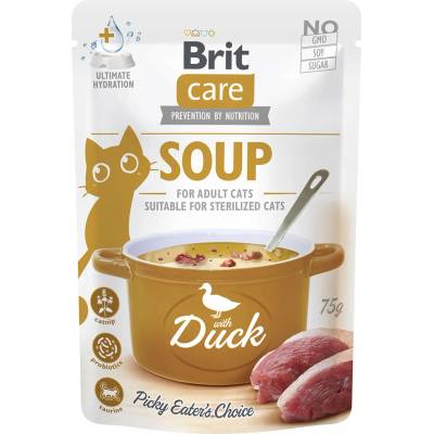 Brit Care polévka kachní 15 x 75 g