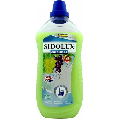 Sidolux Universal Soda Power univerzální mycí prostředek Green Grapes 1 l