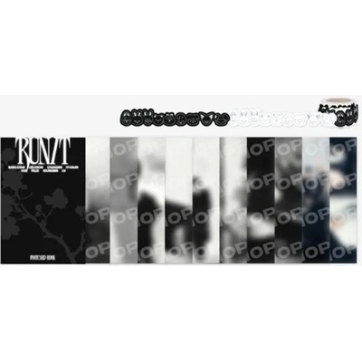 JYP Entertainment Stray Kids: Run It - SKZOO Postcard Book & Roll Sticker Set (Version B)