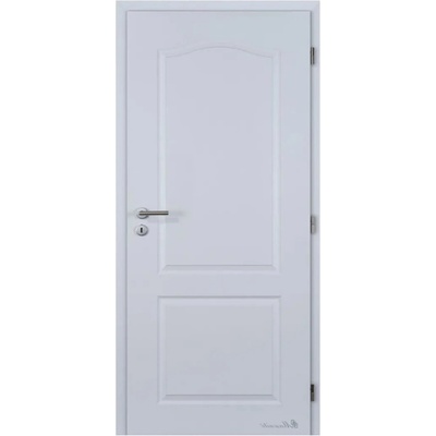 Doornite Claudius 60 P, 60 × 197 cm, lakované, pravé, bílé, plné C1M1WP.60P1