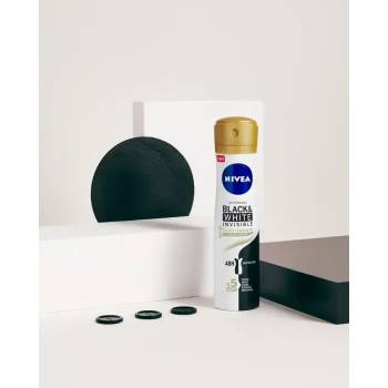 Nivea дезодорант спрей дамски BLACK&WHITE INVISIBLE SILKY SMOOTH150 ml (543636)