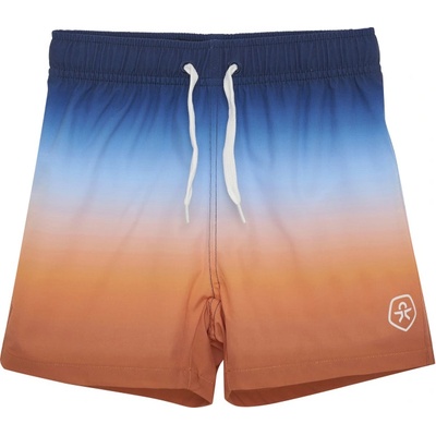 Color Kids-Swim Shorts AOP tangerine Mix