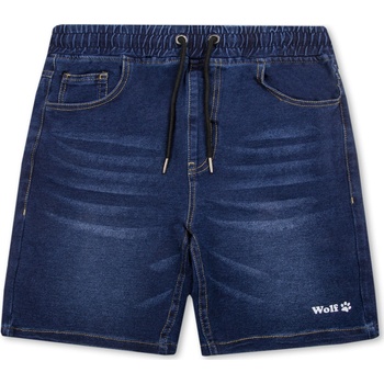 Wolf T2434 chlapčenské riflové kraťasy modrá