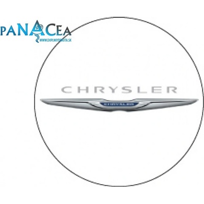 Samolepka na stredy kolies živicová 4ks - CHRYSLER (C13)