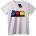NOONEBRAND Тениска Roblox Мир и Любов - 2XL, Black