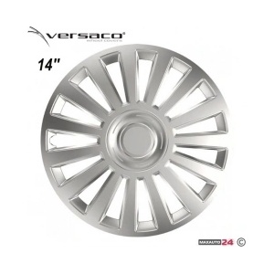 Versaco Тасове за джанти 14'' Versaco Luxury Silver