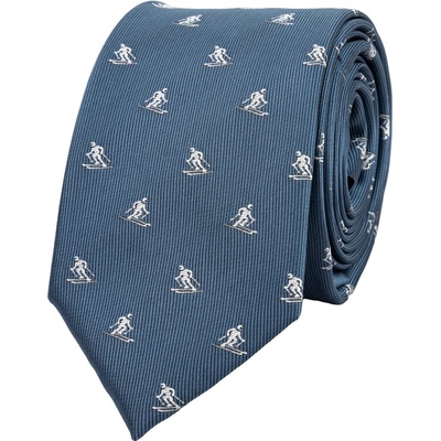 Bubibubi kravata lyžař modrošedá – Zboží Dáma