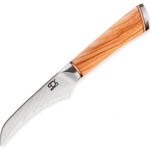 Dellinger Нож за кантиране SOK OLIVE SUNSHINE DAMASCUS, 8 см, Dellinger (DNGRKHOK35)