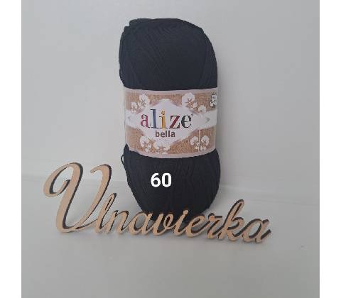 Alize Bella 60 čierna