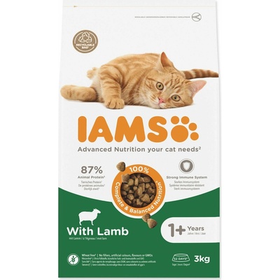 Iams cat lamb 3 kg