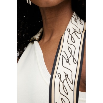 KARL LAGERFELD Асиметрична блуза дамски от вискоза (B2W18012)