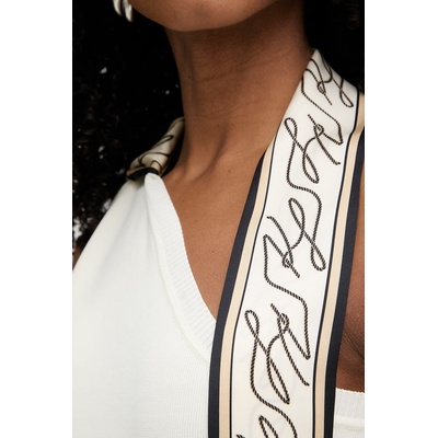 KARL LAGERFELD Асиметрична блуза дамски от вискоза (B2W18012)