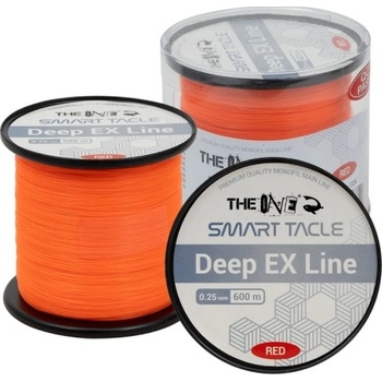 The One Deep EX Line Soft Red 600m 0,25mm
