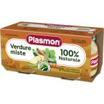 Plasmon Пюре зеленчуци микс 6+м 2х80г - bubu
