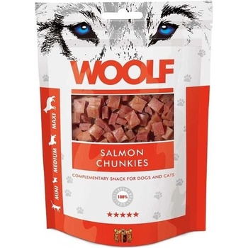 Woolf Dog Salmon Chunkies 100 g