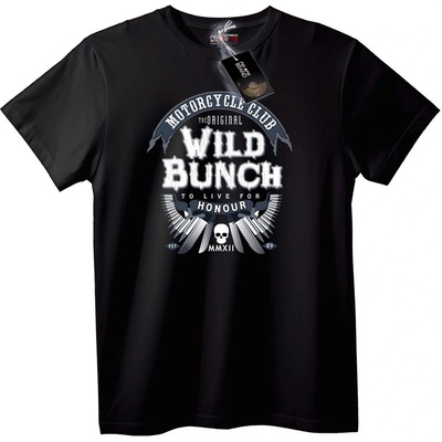 NOONEBRAND Тениска Мотоклуб Wild Bunch - M, White