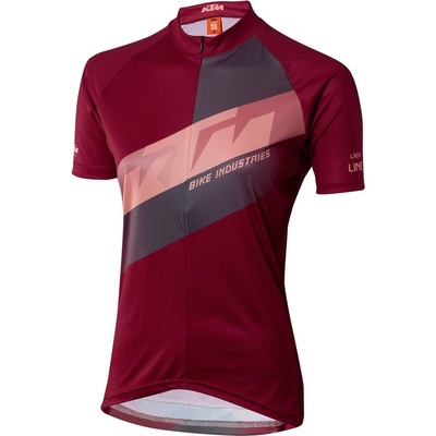 KTM lady Line berry coral Červená