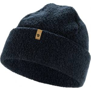 Fjällräven Зимна шапка (beanie) Fjällräven Kaitum Beanie - Dark Navy - размер One Size (904-5459-0311)
