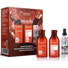 Redken Frizz Dismiss Dream Big šampón Frizz Dismiss 300 ml + kondicionér Frizz Dismiss 300 ml + starostlivosť na vlasy One United All-In-One Multi-Benefit Treatment 150 ml