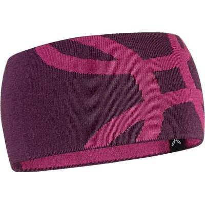 Montura Merino Logo Band wine red/baton rouge