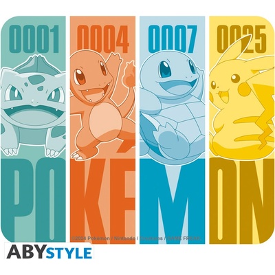 ABYstyle POKEMON - Flexible Mousepad - Kanto Starters ABYACC549