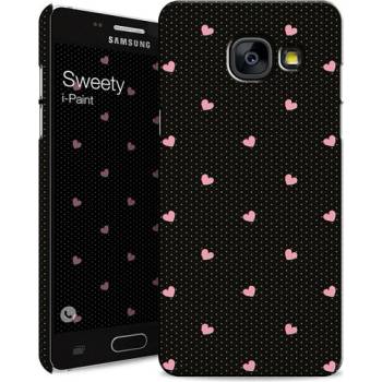 Pouzdro i-Paint Hard Case Sweety Samsung Galaxy A3 2017 černé