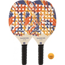 Sandever Súprava na plážový tenis Experience červená červená