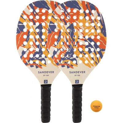 Sandever Súprava na plážový tenis Experience červená červená