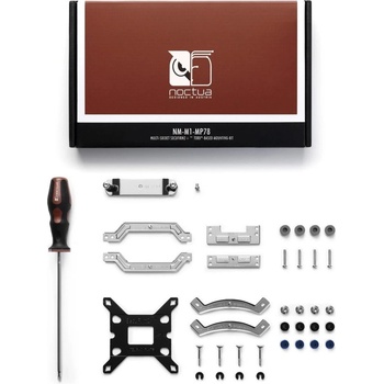 Noctua Планка за монтаж на охладител Noctua Mounting KIT NM-M1-MP78, съвместима със сокети Intel LGA 1851/1700/1200/115X & AMD AM5/AM4 (NM-M1-MP78)