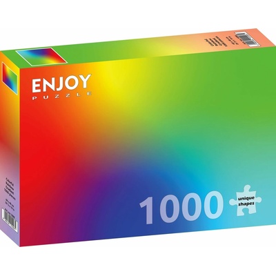 Enjoy Barevný duhový gradient 1000 dílků