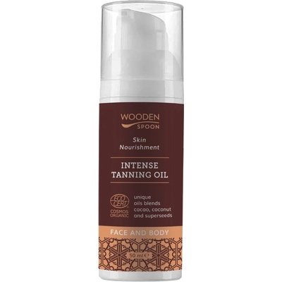 Wooden Spoon Olej pre intenzívne opálenie Organic 50 ml