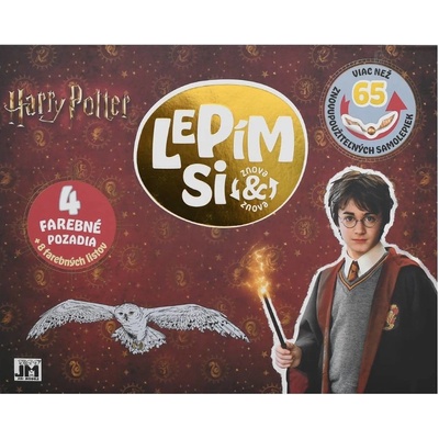 Samolepkový album A4 lepím si znova Harry Potter