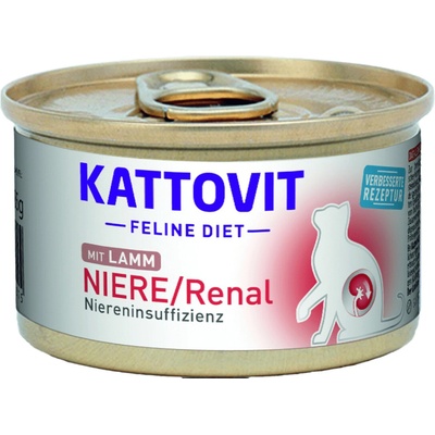 Konzerva Kattovit niere/renal jahňacie 85 g