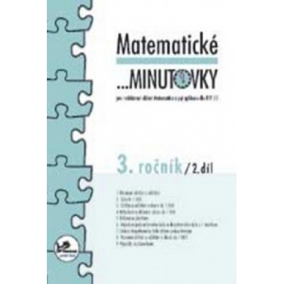 Matematické minutovky pro 3. ročník/ 2. díl Hana Mikulenková; Josef Molnár [CZ
