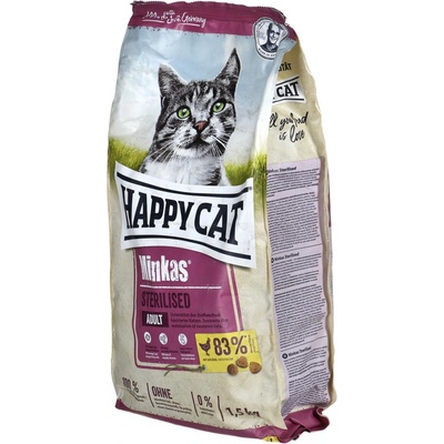 HappyCat Minkas Sterilised Geflügel 1,5 kg
