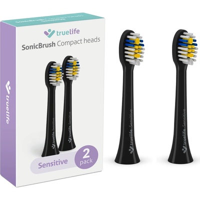 TrueLife SonicBrush Compact Sensitive Black 2 ks