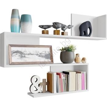 Image 1 of Mirjan24 Етажерка MANUNIA 80x110 см бял (MJ0063)