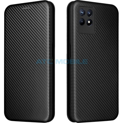 Pouzdro Shield4U Magnetic Realme 8i RMX3151 Carbon Fiber černé – Zboží Živě