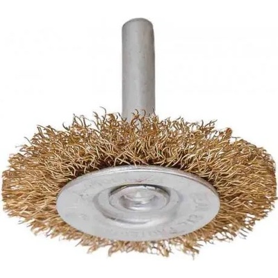 Raider Четка телена за бормашина Ø 100 мм плоска, месинг raider-170106