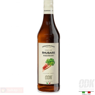 ODK Sirup Rebarbora Rhubarb 0,75 l