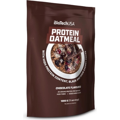 BioTech USA Oatmeal čokoláda a čerešňa 1 kg