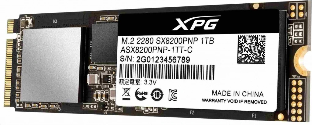 しょう ADATA ASX8200PNP-2TT-C 2TB  SSD② ADATA XPG SX8200 2TB, ASX8200PNP-2TT-C - Heureka.sk