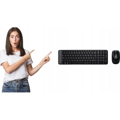 Logitech Wireless Desktop MK220 920-003168 – Hledejceny.cz