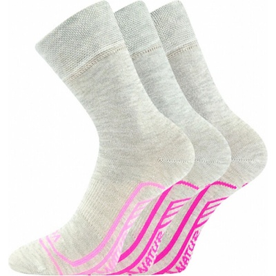 Voxx Linemulik Detské ľanové ponožky 3 páry mix holka