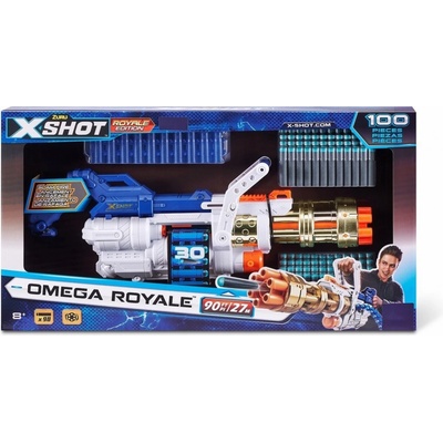 Zuru X-Shot Minigun Omega Royale s 98 náboji 36488