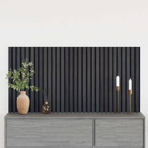 vidaXL Стенни панели 2 бр. 60, 5 x 60 см Антрацит (42046450)