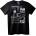 NOONEBRAND Тениска Биография на Aleman - L, Black