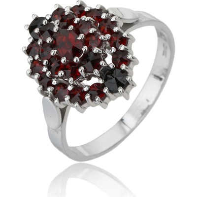 Český Granát Jan Kos Jewellery Stříbrný prsten 2001245009.56