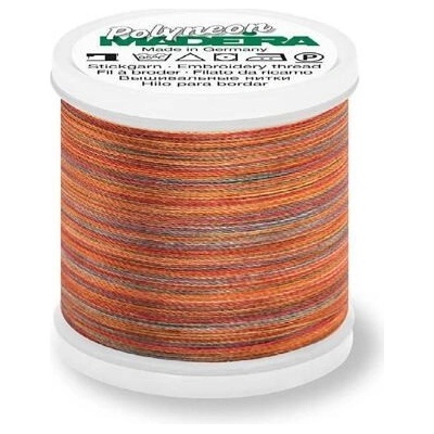 Vyšívací nitě PES Madeira Polyneon (200m) - melírované barva 1600 coral fish