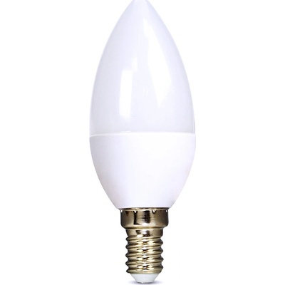Solight LED žárovka svíčka 6W E14 Teplá bílá WZ409-1